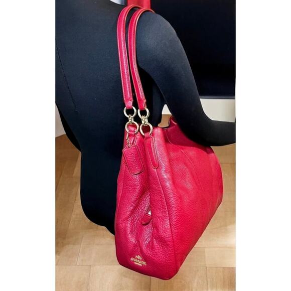 Coach F35723 Madison Phoebe Leather Shoulder Bag - Picture 8 of 12